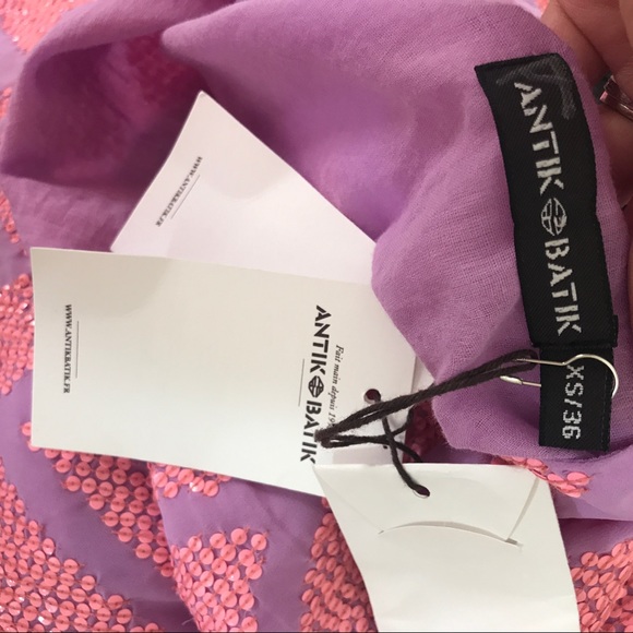 ANTIK BATIK ANTHROPOLOGIE LANA DRESS, New w/tags - Picture 6 of 8